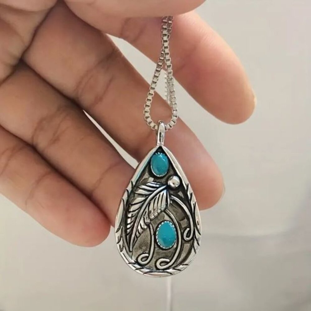 Unique Boho Pendant Necklace